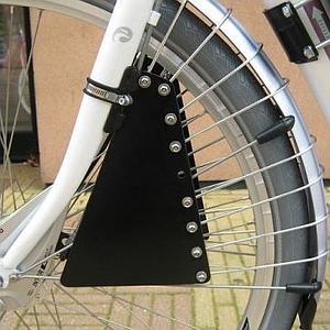 Spoke protector - Seat on tube