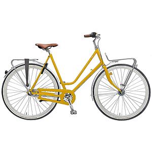 Road Rebel Yellow – Retro bike with 3-speed – Large framesize